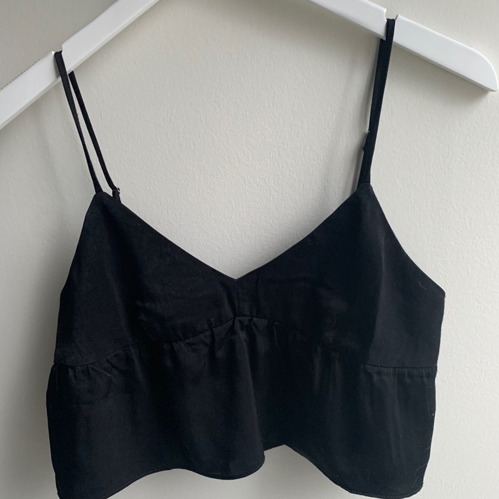 Silky Crop Top